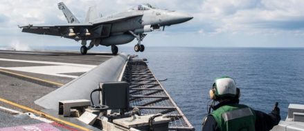 USS George H.W. Bush (CVN 77) launches 20 airstrikes against ISIS in one day