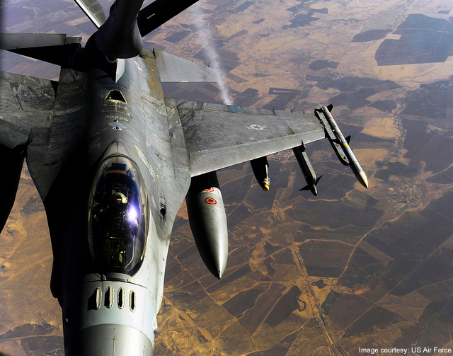 Civilian contractor killed and USAF Airman injured during a F-16 live-fire training exercise