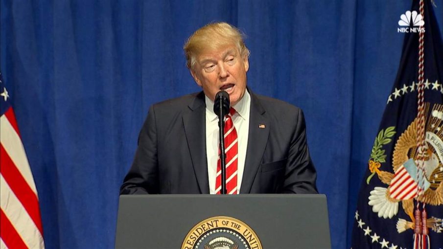 Trump to CENTCOM: ‘100 percent’ behind fight against Islamic terror, will reinvest in ‘depleted’ military