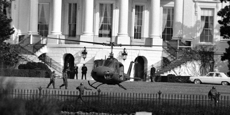 Today in Aviation History:  Army Private Steals Huey Helicopter – Lands on White House Lawn