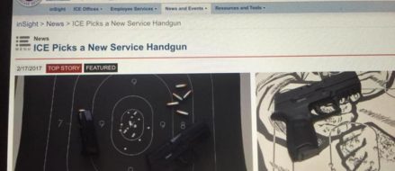 It is official: ICE tells employees the Sig 320 is their new gun