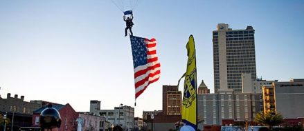 US Navy Leap Frogs drop in on Mobile, Alabama ‘Navy Week’