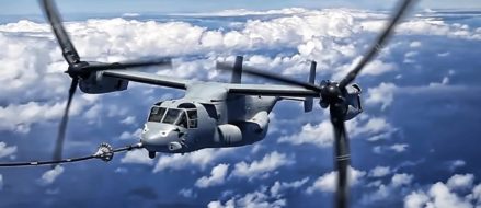 Watch: V-22 Osprey Mid-air refueling! Must watch video!