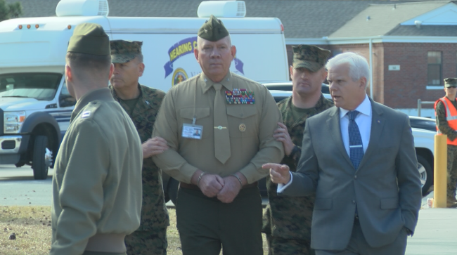 Marine colonel charged with sex assault sent to brig amid new allegations