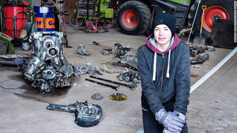Danish boy uncovers WWII Nazi warplane with pilot still inside buried in his backyard