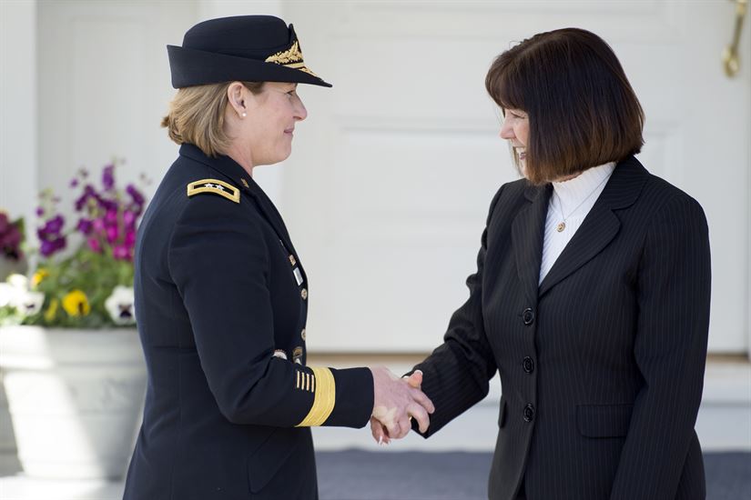 Second lady Pence honors female service members for Women’s History Month