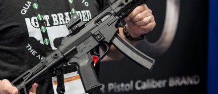 Quarter Circle 10’s QC-5 9mm AR uses MP-5 mags