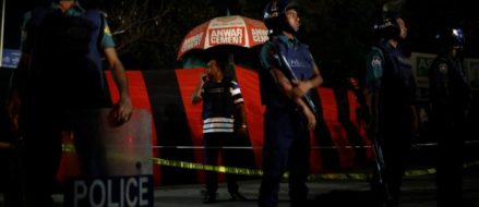 Bangladesh bomb blasts kill three, scores injured