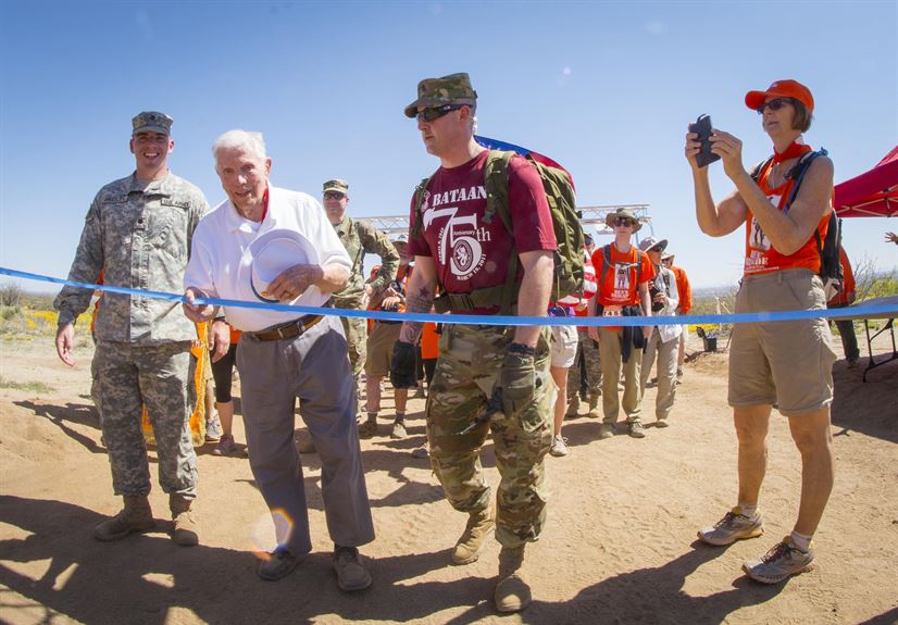 Bataan Death March survivor honors brothers-in-arms