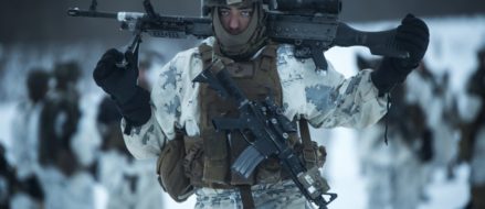 Cold weather training with U.S. Marines