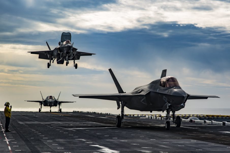 The Marine Corps wants small, agile ‘Lightning carriers’ with 20 F-35s to tackle China’s ‘carrier killers’