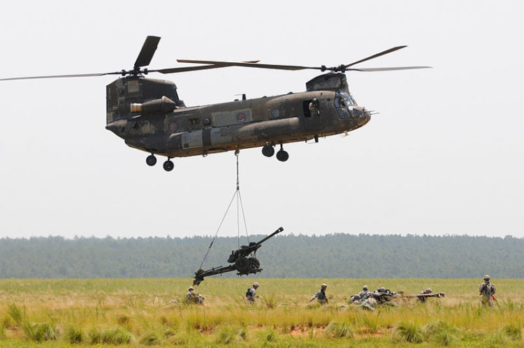 Watch: Army CH-47F Chinook Helicopter Flying Low! View from the Cockpit!