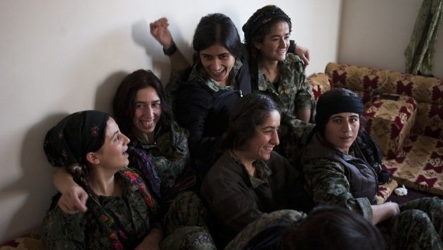 Female Kurdish Snipers cut ISIS down