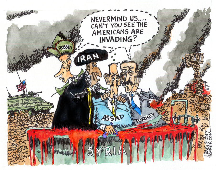 Assad calls U.S. forces ‘invaders,’ but still hopeful on Trump