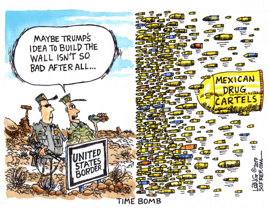 The cheapest way to build Trump’s wall