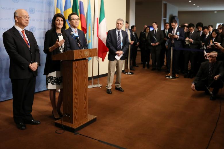 U.S. envoy to U.N. says ‘we need to get Iran’ out of Syria