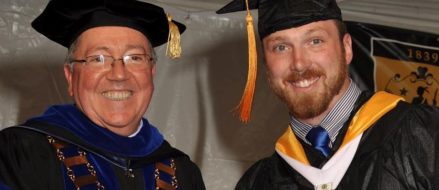 A Marine graduates college: It’s all just a check in a box