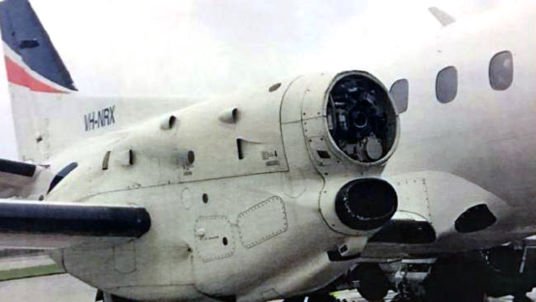 Saab 340 Loses a Prop in Flight – Yea We Really Mean ‘Loses’ a Prop!