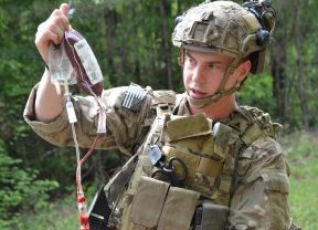 Ranger Whole Blood Program wins Army innovation award and could save more lives on the battlefield