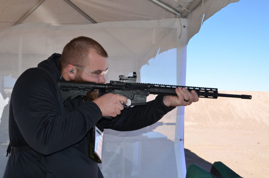 American Tactical .410 AR Shotgun: Milspec lower with a shotgun upper