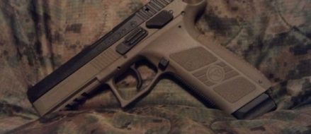 The CZ P09 with a little help from Cajun Gunworks