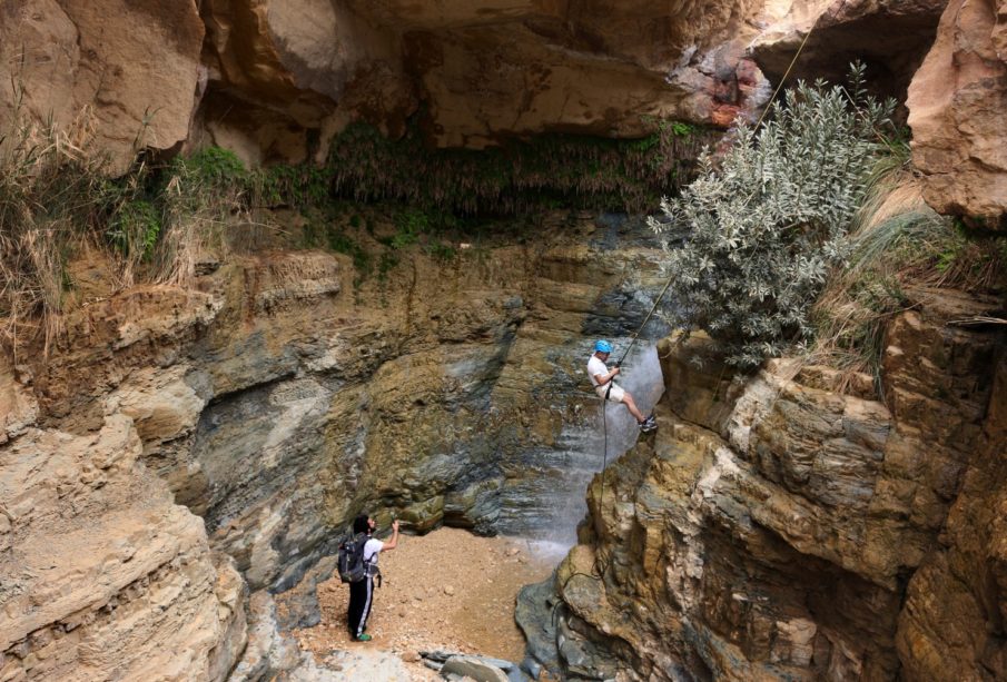 An experiment: Can rock climbing lure young Jordanians from the pull of violent extremism?