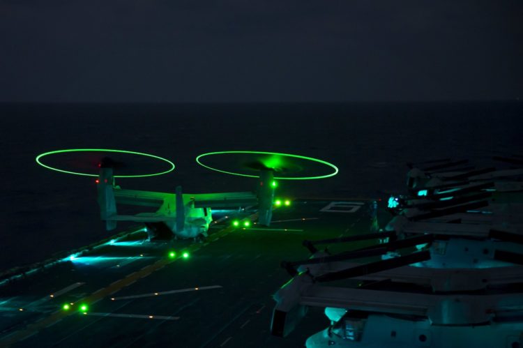 Marine Corps MV-22 Osprey May Take New Role With Futuristic Weapons