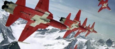 A most amazing video! If you have not seen 360 videos before you are in for a treat! Fly with Patrouille Suisse!