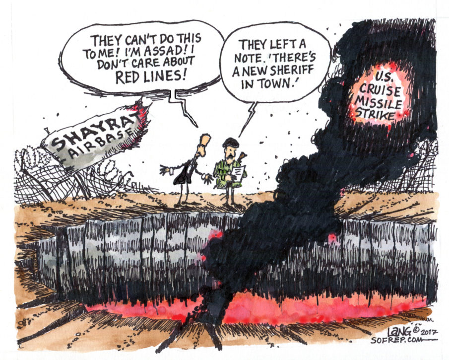 Reaction to the US Missile strike on Syria