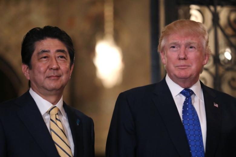 Japan PM Abe says he, Trump agree North Korea missile launch a ‘serious threat’