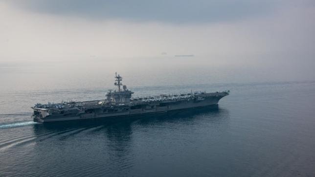 North Korea says it is ready to strike U.S. aircraft carrier