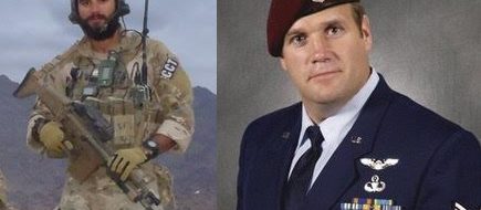 Historic ceremony awards Air Force Crosses to Staff Sergeant Chris Baradat and Master Sergeant Keary Miller