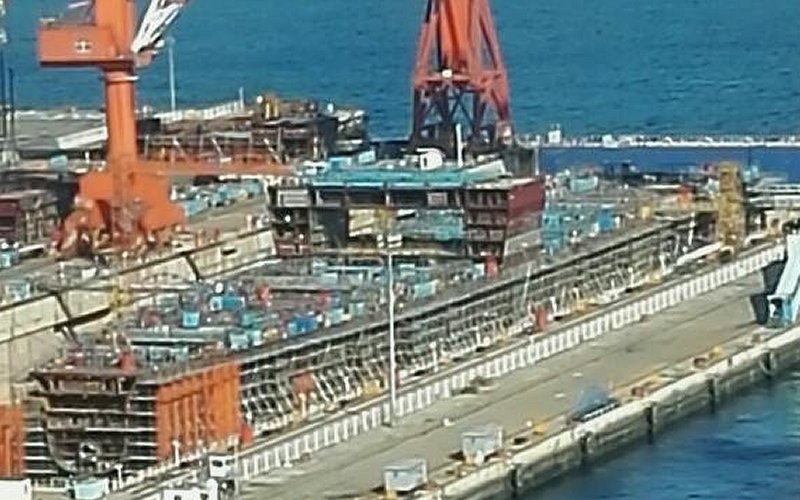 First China-built carrier on target for April 23 launch