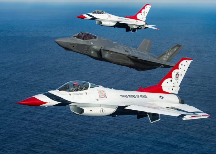 Will the F-35 Lightning Be the Next Thunderbird?