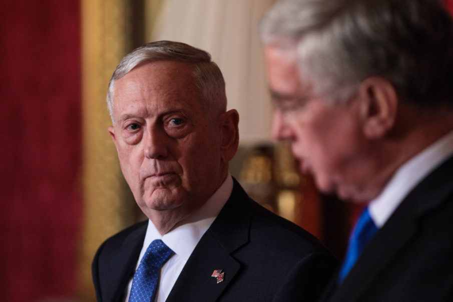 SECDEF Mattis addresses North Korea, Russia, and ISIS in press conference