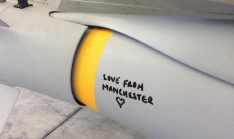 RAF dropping bombs on ISIS with a message is the continuation of a wartime tradition