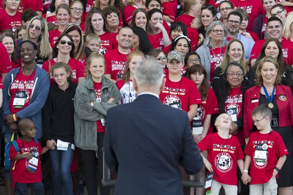 Mattis to families of the fallen: ‘You represent the best of our country.’