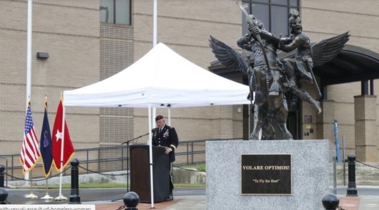 Special Operations Aviation Statue Unveiled at Ft. Bragg