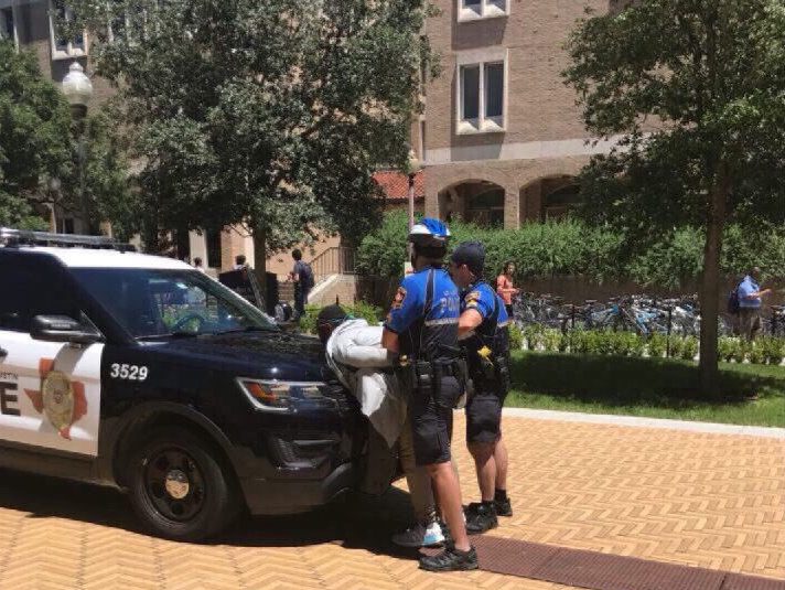 1 dead, 3 injured in a stabbing at the University of Texas; 1 person in custody