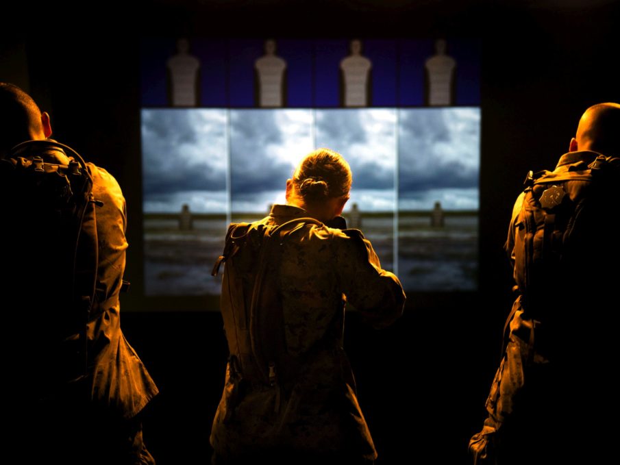 New ad campaign shows the Marine Corps is searching for a few good women