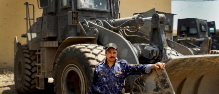 Bulldozers have become more crucial — and more vulnerable — in the fight against the Islamic State