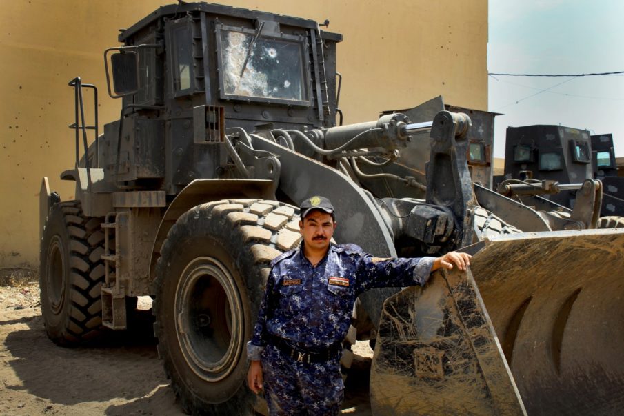 Bulldozers have become more crucial — and more vulnerable — in the fight against the Islamic State