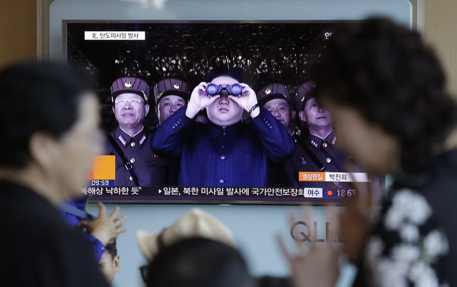 North Korea’s Kim celebrates test of ‘perfect weapon system’