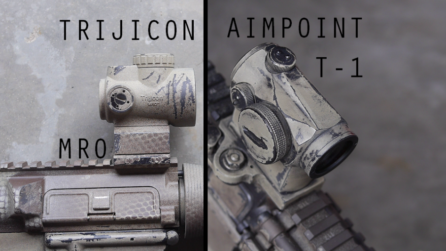 Watch: Trijicon MRO vs Aimpoint Micro T-1