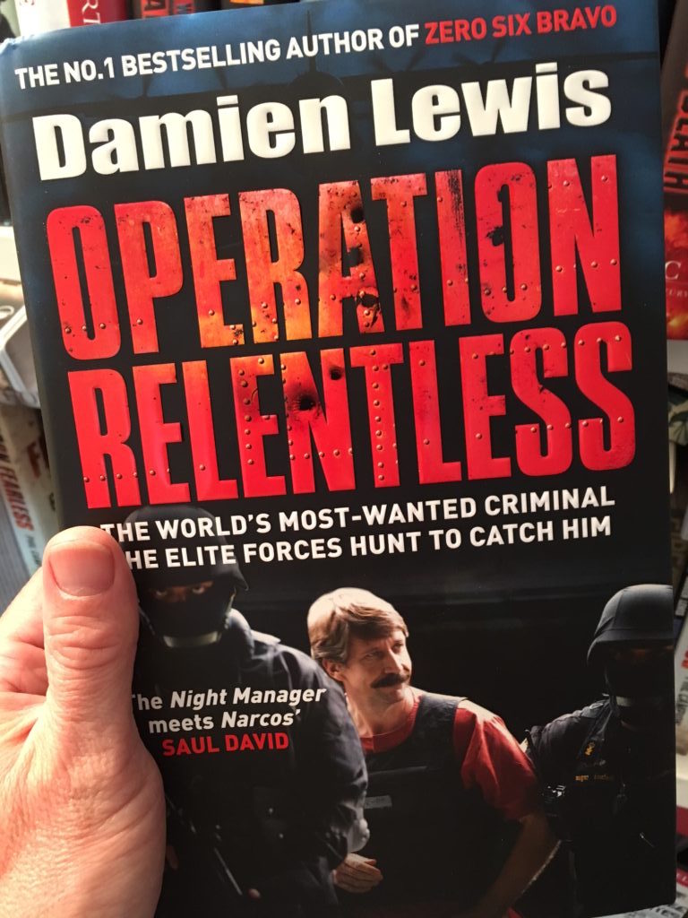 ‘Operation Relentless’ coming soon from Damien Lewis