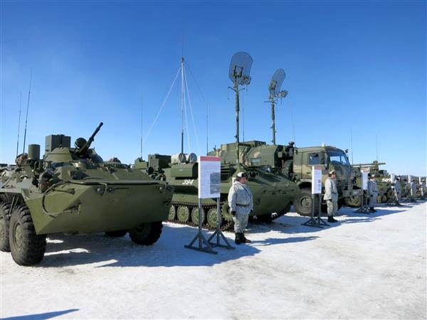 Russian Military buildup in the Arctic has US concerned