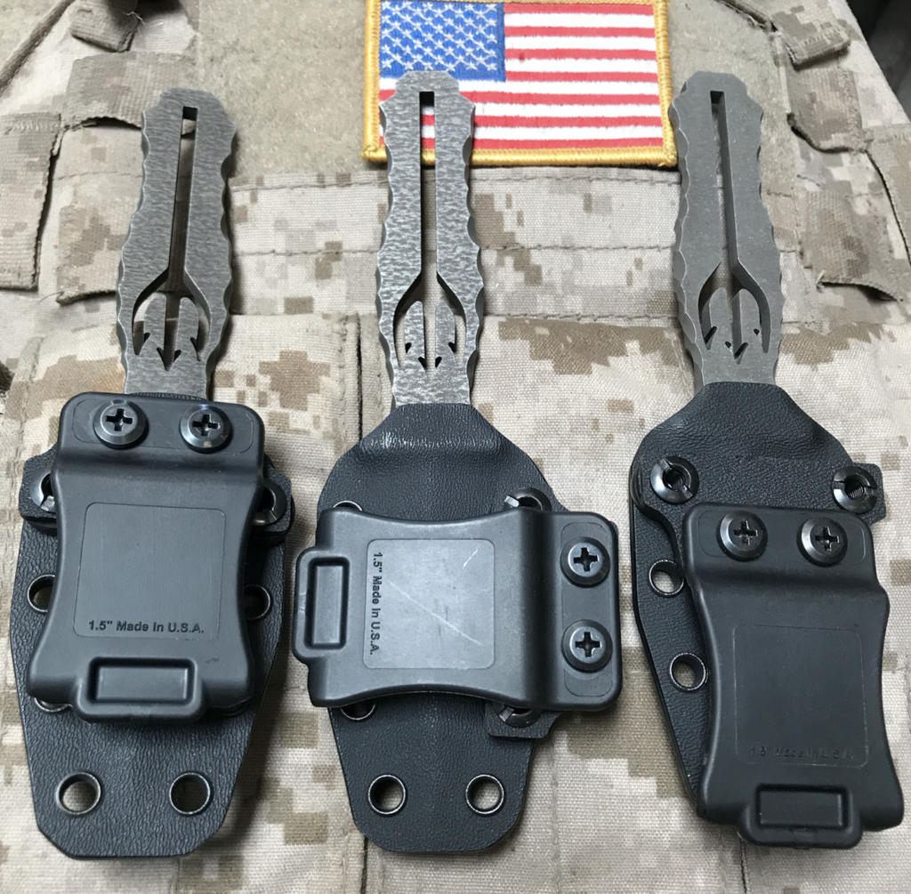 Half Face Blades Trident Dagger