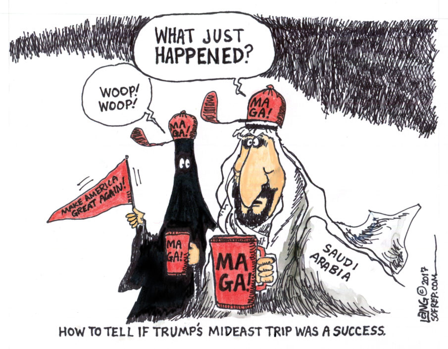 Trump speaks of unity, ‘principled realism’ between U.S. and Muslim world