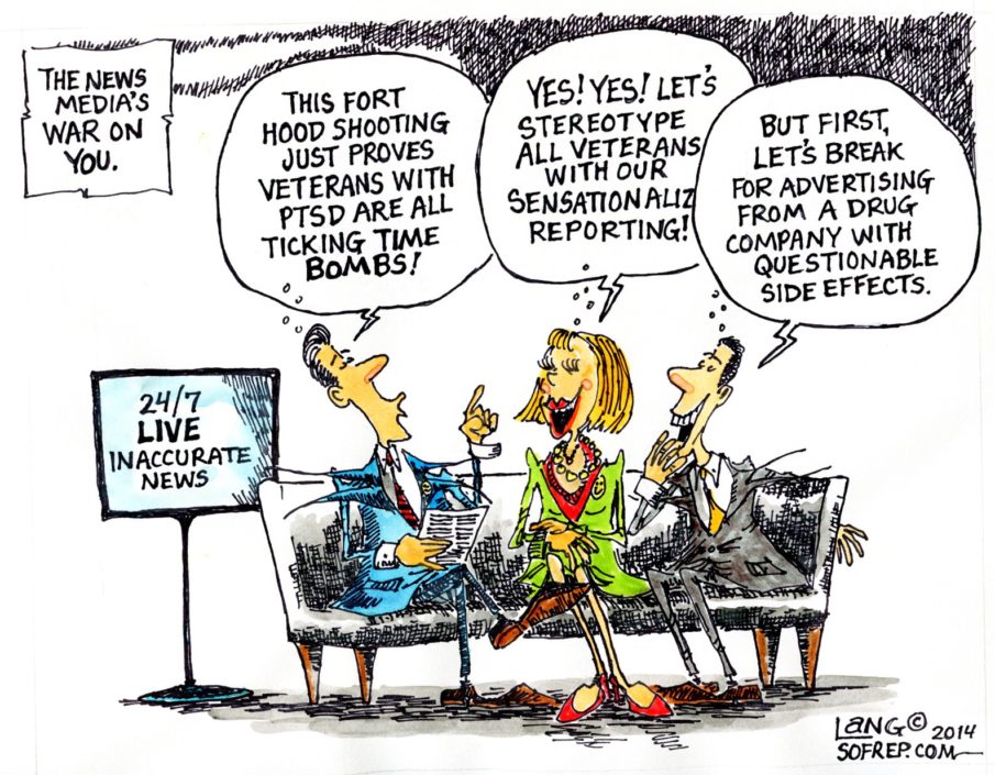 What mainstream media isn’t getting right about veterans and PTSD