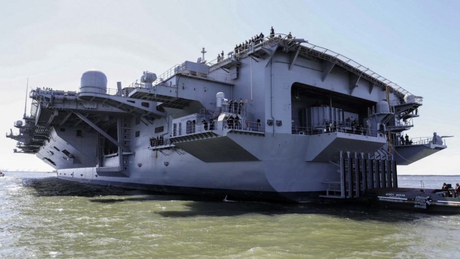 USS Abraham Lincoln CVN 72 ready to rejoin the fleet after mid-life overhaul